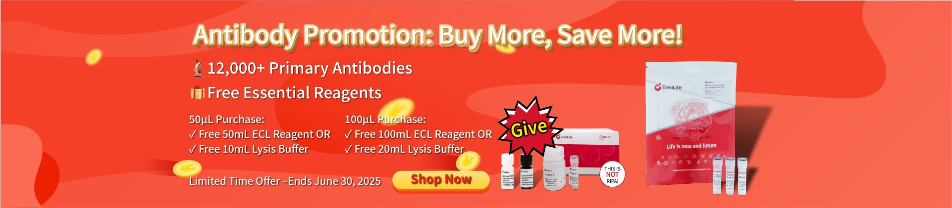 Antibody Promotion banner